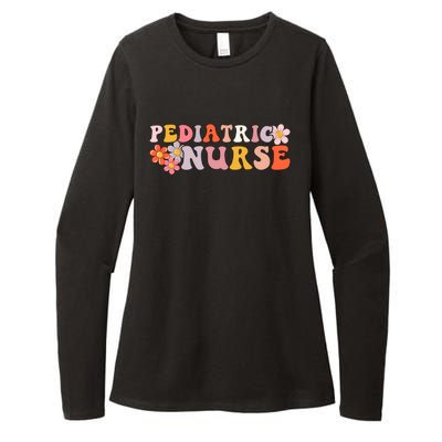 Pediatric Nurse Pediatrician Nursing Gift Womens CVC Long Sleeve Shirt