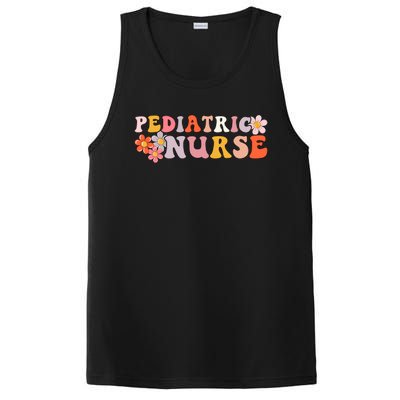 Pediatric Nurse Pediatrician Nursing Gift PosiCharge Competitor Tank