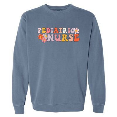 Pediatric Nurse Pediatrician Nursing Gift Garment-Dyed Sweatshirt