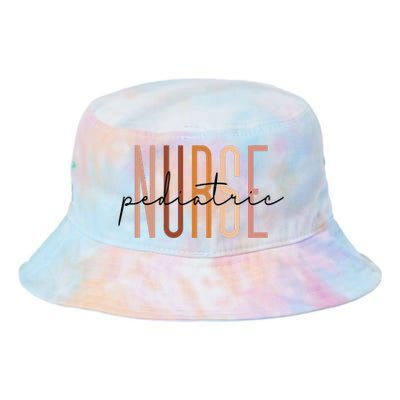 Pediatric Nurse Peds Nurse Registered Nurse Appreciation Tie Dye Newport Bucket Hat