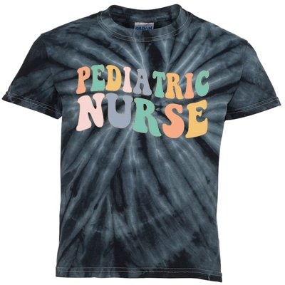 Pediatric Nurse PEDS Nursing School NICU Nurse RN Grad Kids Tie-Dye T-Shirt