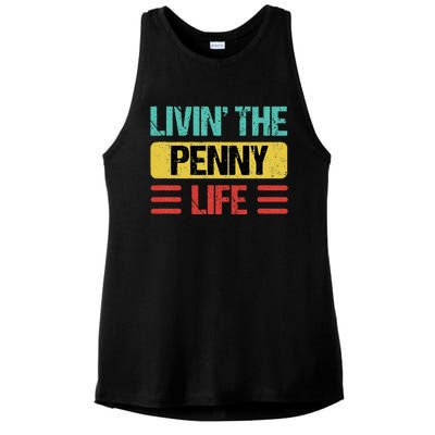 Penny Name Ladies PosiCharge Tri-Blend Wicking Tank