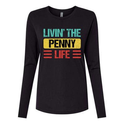 Penny Name Womens Cotton Relaxed Long Sleeve T-Shirt