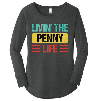 Penny Name Women's Perfect Tri Tunic Long Sleeve Shirt