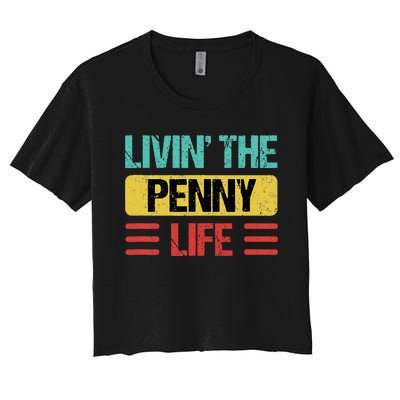 Penny Name Women's Crop Top Tee