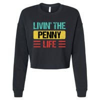 Penny Name Cropped Pullover Crew