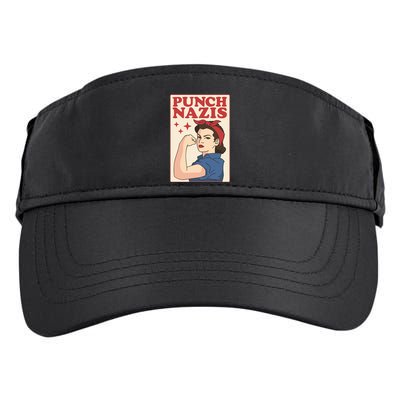 Punch Nazis Adult Drive Performance Visor