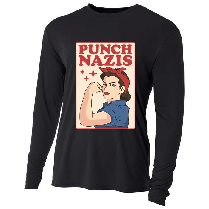 Punch Nazis Cooling Performance Long Sleeve Crew