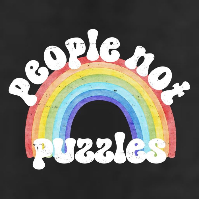 People Not Puzzles Autism Awareness Cool Comfort Performance Bucket Hat