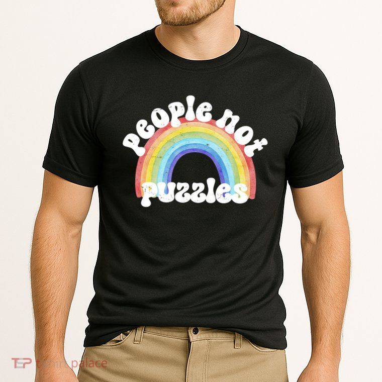 People Not Puzzles Autism Awareness Performance Shirt