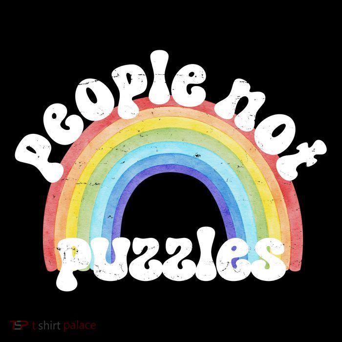 People Not Puzzles Autism Awareness Flatbill Hat