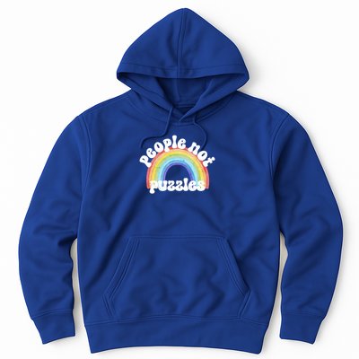 People Not Puzzles Autism Awareness Hoodie