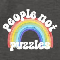 People Not Puzzles Autism Awareness Vector Backpack