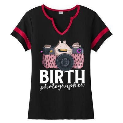 Photography Newborn Photographer Birth Photographer Cute Gift Ladies Halftime Notch Neck Tee