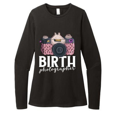 Photography Newborn Photographer Birth Photographer Cute Gift Womens CVC Long Sleeve Shirt