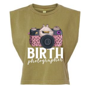 Photography Newborn Photographer Birth Photographer Cute Gift Garment-Dyed Women's Muscle Tee