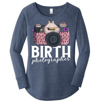 Photography Newborn Photographer Birth Photographer Cute Gift Women's Perfect Tri Tunic Long Sleeve Shirt