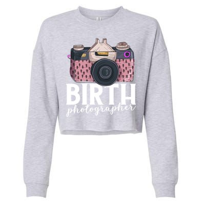 Photography Newborn Photographer Birth Photographer Cute Gift Cropped Pullover Crew