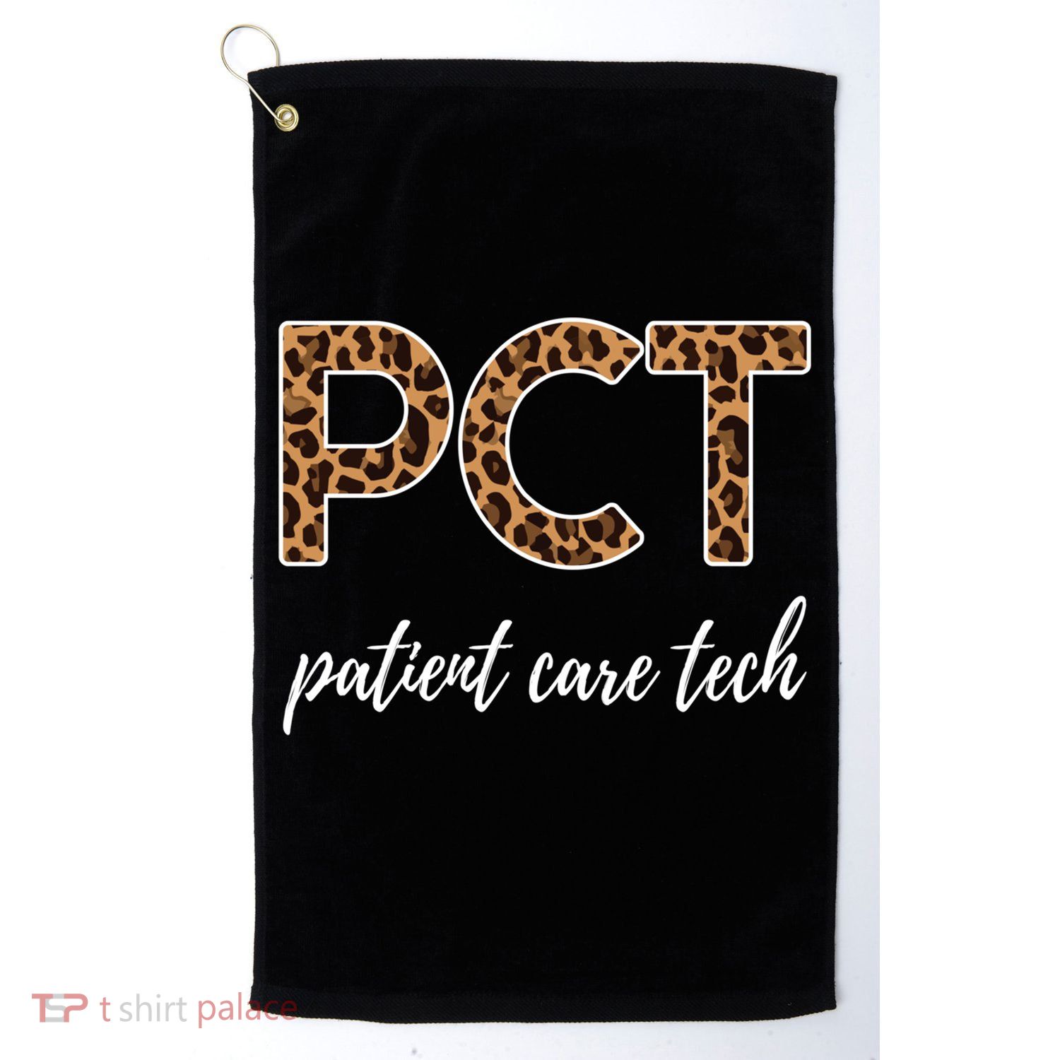 Pct Nurse Patient Care Technician Gift Golf Towel