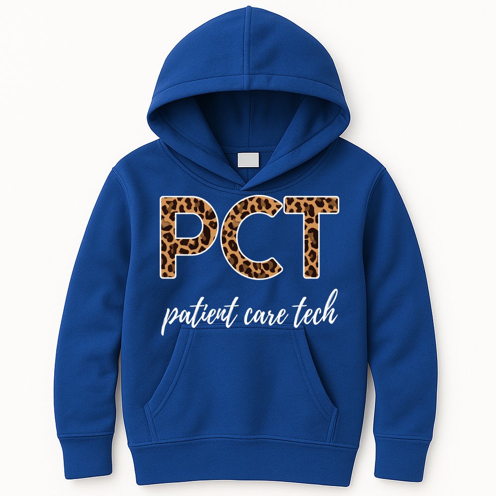 Pct Nurse Patient Care Technician Gift Kids Hoodie