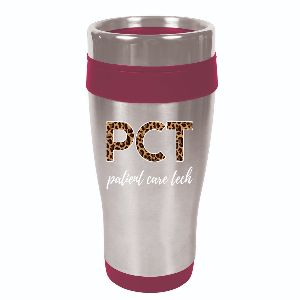 Pct Nurse Patient Care Technician Gift 16oz Travel Tumbler