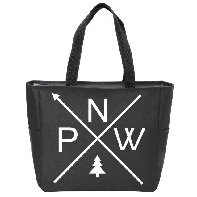 Pacific Northwest Pride PNW Zip Tote Bag