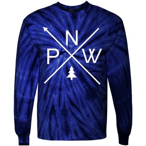 Pacific Northwest Pride PNW Tie-Dye Long Sleeve Shirt