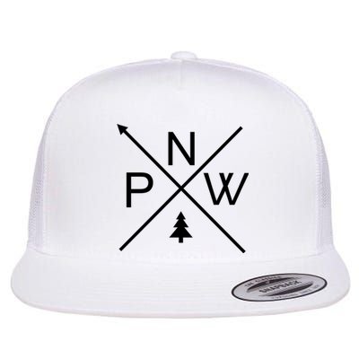 Pacific Northwest Pride PNW Flat Bill Trucker Hat