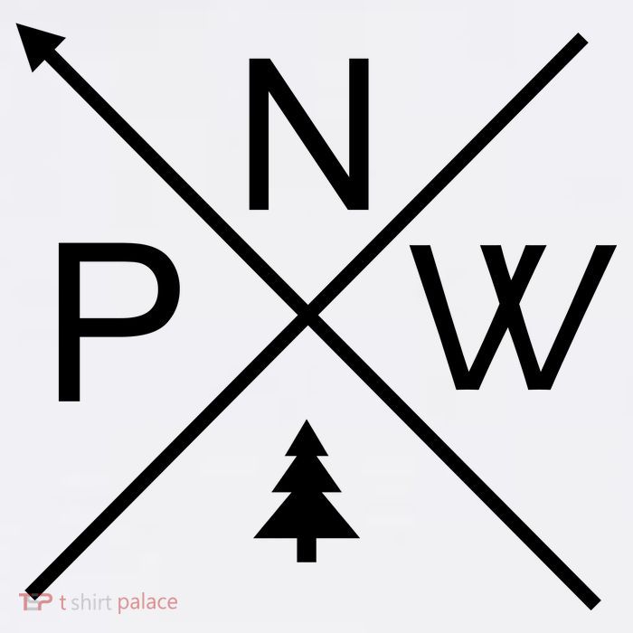 Pacific Northwest Pride PNW Women's V-Neck T-Shirt