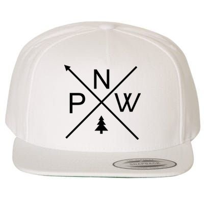 Pacific Northwest Pride PNW Wool Snapback Cap