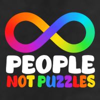 People Not Puzzles Autism Awareness 11oz C Handle Ceramic Mug
