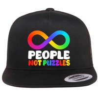 People Not Puzzles Autism Awareness Flatbill Hat
