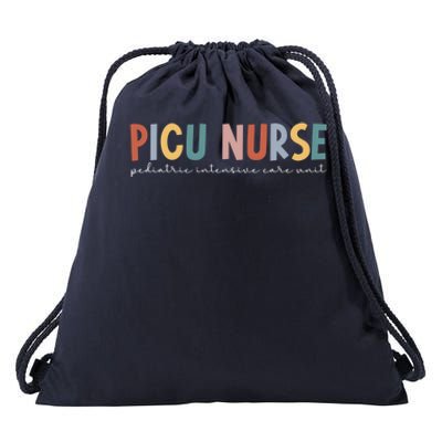 Picu Nurse Pediatric Intensive Care Unit Pediatric Icu Nurse Gift Drawstring Bag