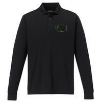 Pacific Northwest Pnw State Of Washington Sounders Pride Performance Long Sleeve Polo