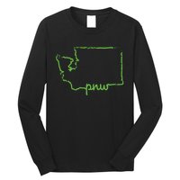 Pacific Northwest Pnw State Of Washington Sounders Pride Long Sleeve Shirt