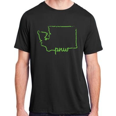 Pacific Northwest Pnw State Of Washington Sounders Pride Adult ChromaSoft Performance T-Shirt