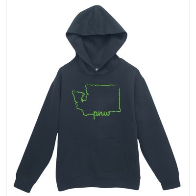 Pacific Northwest Pnw State Of Washington Sounders Pride Urban Pullover Hoodie