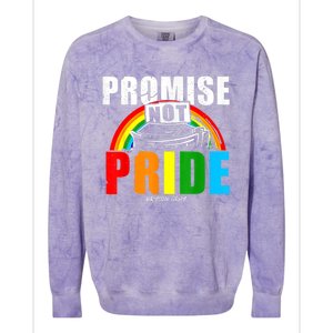 Promise Not Pride 9 13 Gift Colorblast Crewneck Sweatshirt