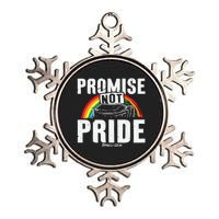 Promise Not Pride Metallic Star Ornament