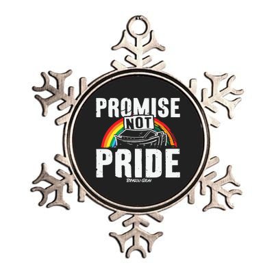 Promise Not Pride Metallic Star Ornament