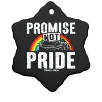 Promise Not Pride Ceramic Star Ornament