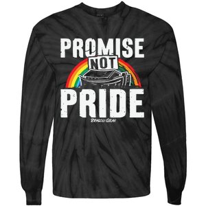 Promise Not Pride Tie-Dye Long Sleeve Shirt