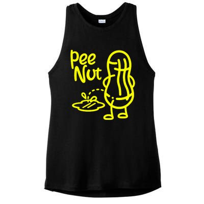 Pee Nut Peenut Peanut Socket Ladies PosiCharge Tri-Blend Wicking Tank