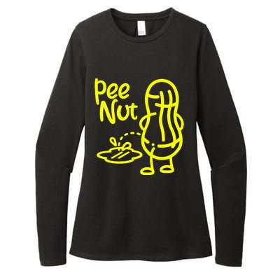 Pee Nut Peenut Peanut Socket Womens CVC Long Sleeve Shirt