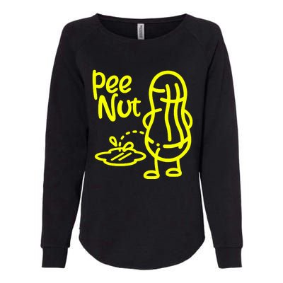 Pee Nut Peenut Peanut Socket Womens California Wash Sweatshirt