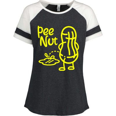 Pee Nut Peenut Peanut Socket Enza Ladies Jersey Colorblock Tee