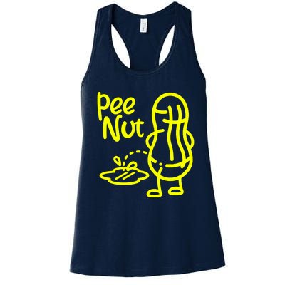 Pee Nut Peenut Peanut Socket Women's Racerback Tank