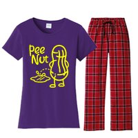 Pee Nut Peenut Peanut Socket Women's Flannel Pajama Set