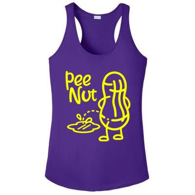 Pee Nut Peenut Peanut Socket Ladies PosiCharge Competitor Racerback Tank