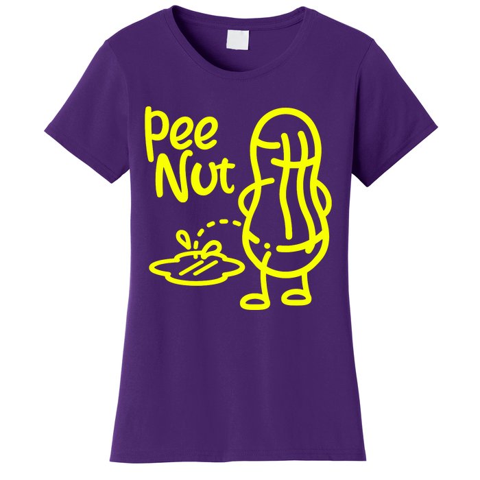 Pee Nut Peenut Peanut Socket Women's T-Shirt